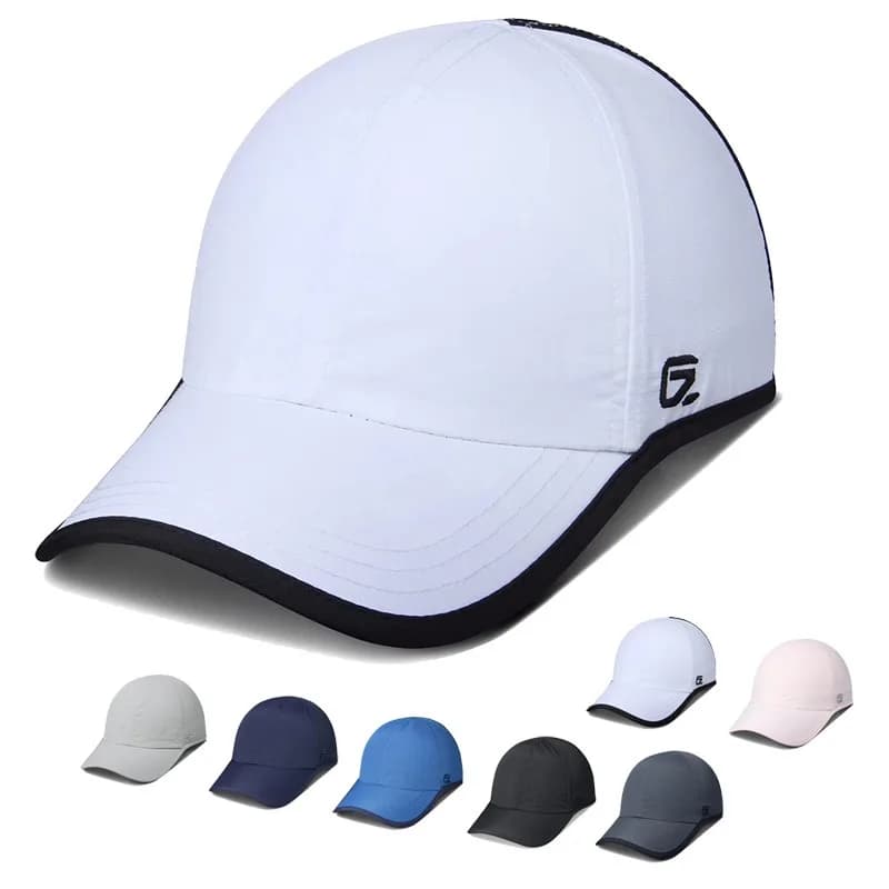 GADIEMKENSD-Casquette d'extérieur respirante pour hommes et femmes, chapeaux de soleil, crème solair
