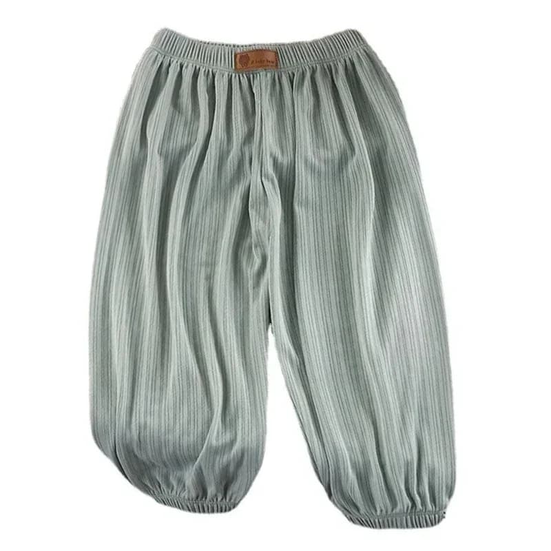 Pantalon d'été fin et respirant pour enfants, couleur bonbon contre les moustiques, pour garçons et 