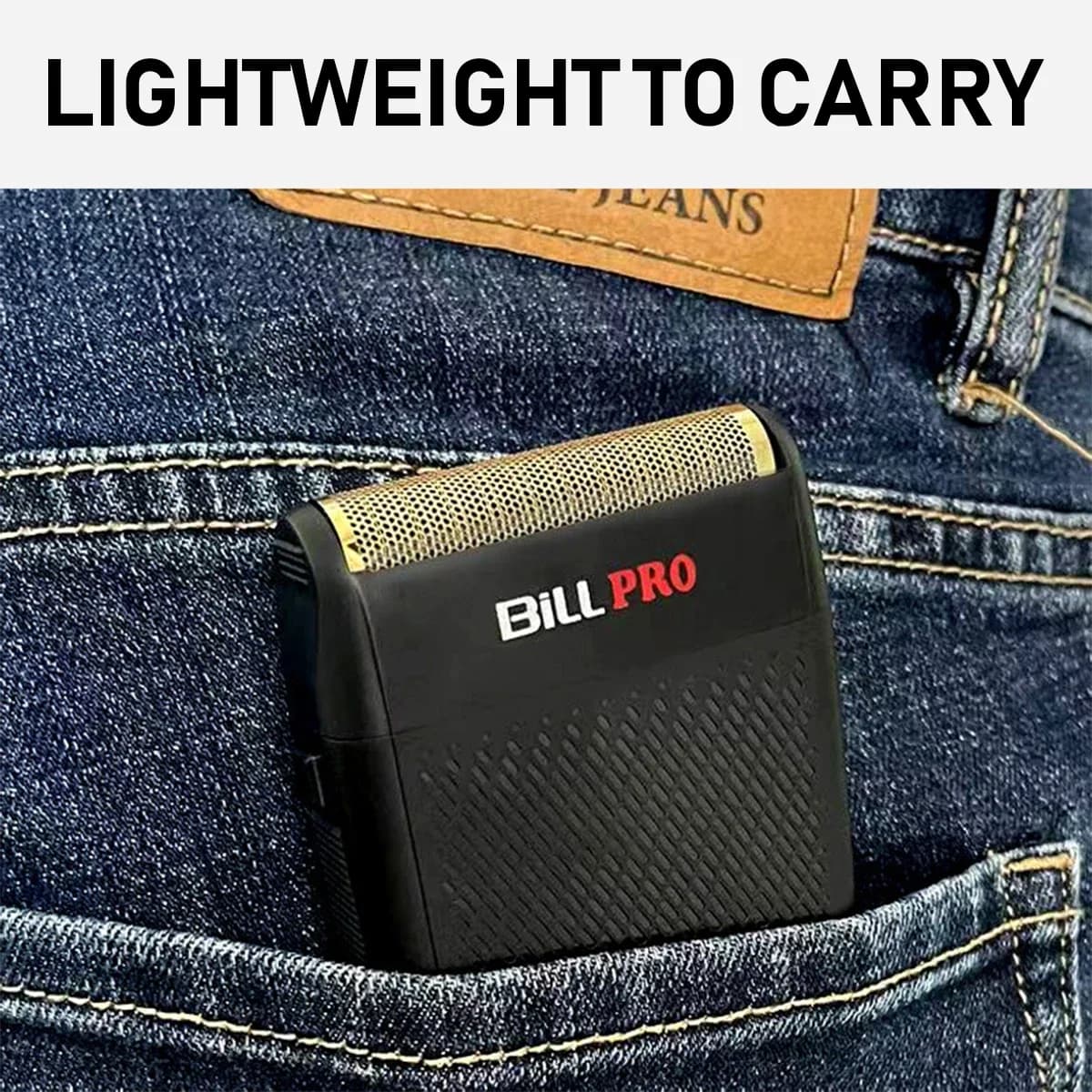 Rasoir électrique pour hommes BL-400 – Batterie longue durée, portable et adapté aux voyages, entraî