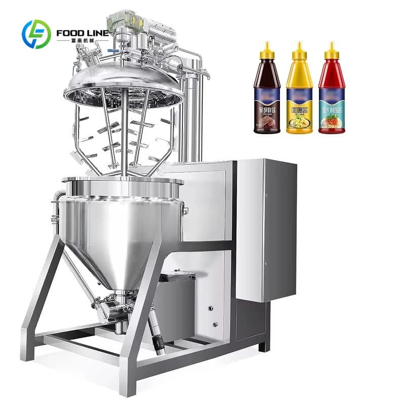 Machine de fabrication de Mayonnaise, réservoir de mélange de Mayonnaise, émulsifiant pour ligne de 