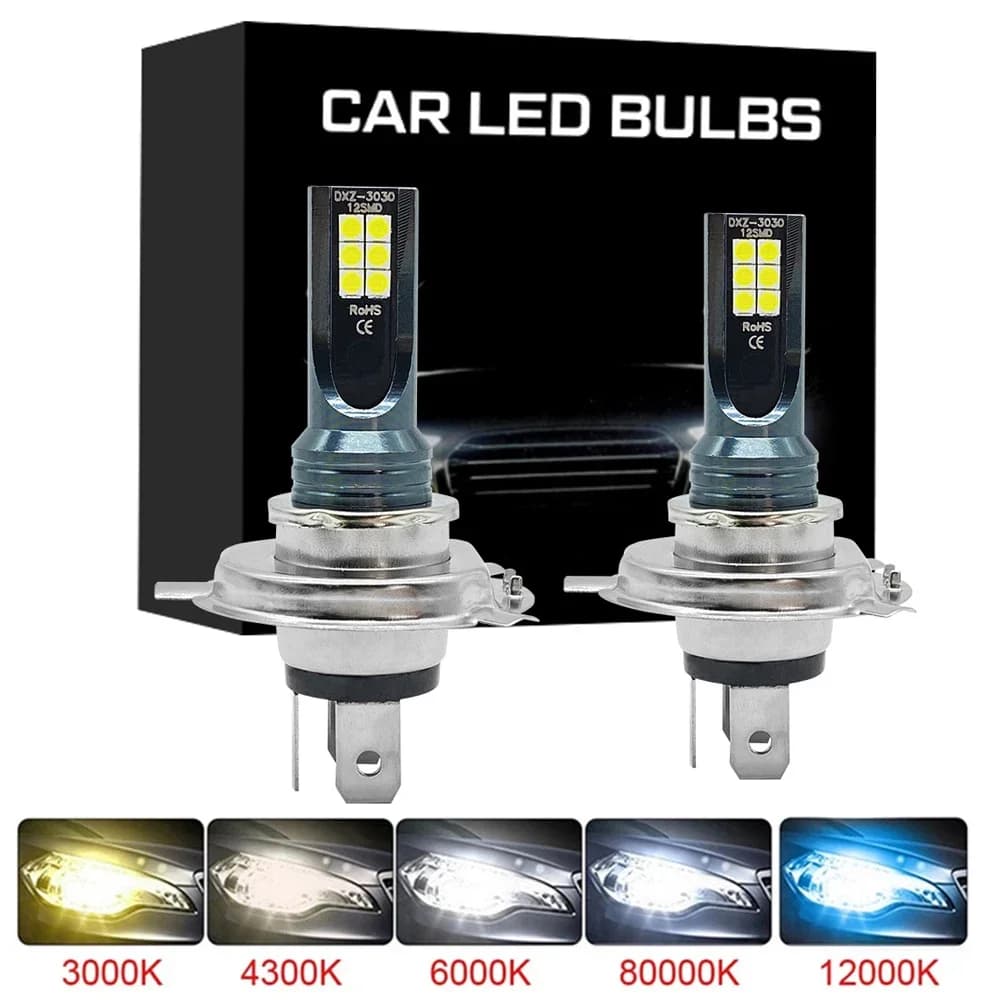 Ampoules antibrouillard LED pour voiture, lampe de sauna, conduite automatique, feux de circulation,