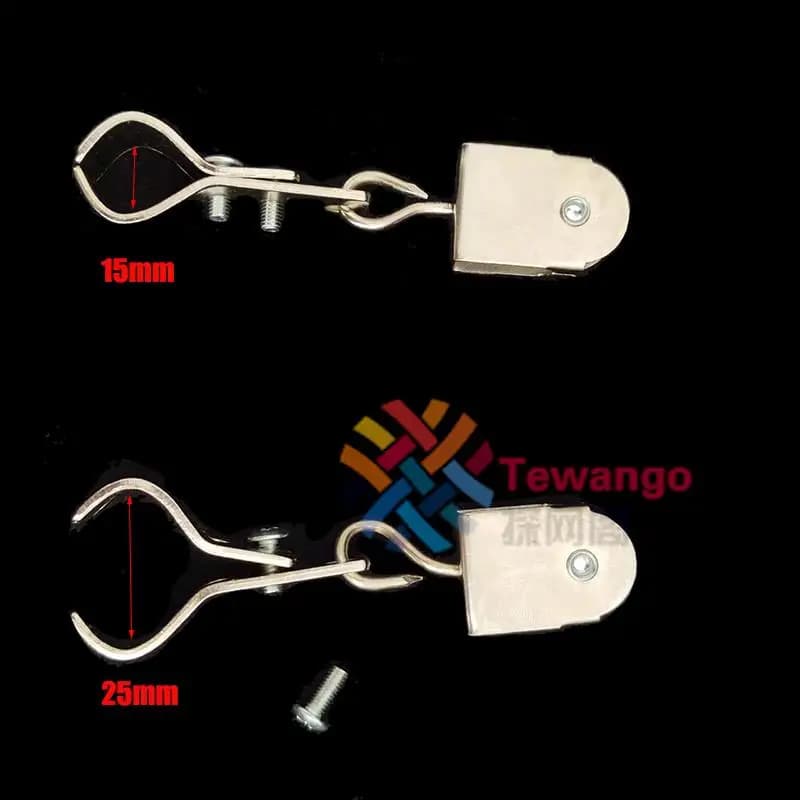 Poulie métallique + colliers de serrage suspendus, accessoires d'installation pour auvent ondulé, Pe