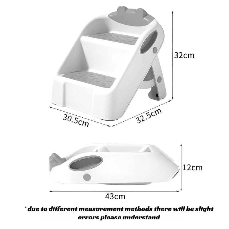 Escabeau d'entraînement aux toilettes pour enfants, siège de pot pliable et antidérapant, lavabo pou