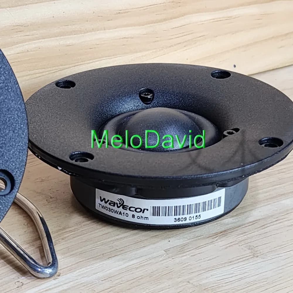 2 pièces de tweeter à dôme en soie Wavecor TW030WA10 WA22 (30mm 1.2inch) 8Ω 104mm