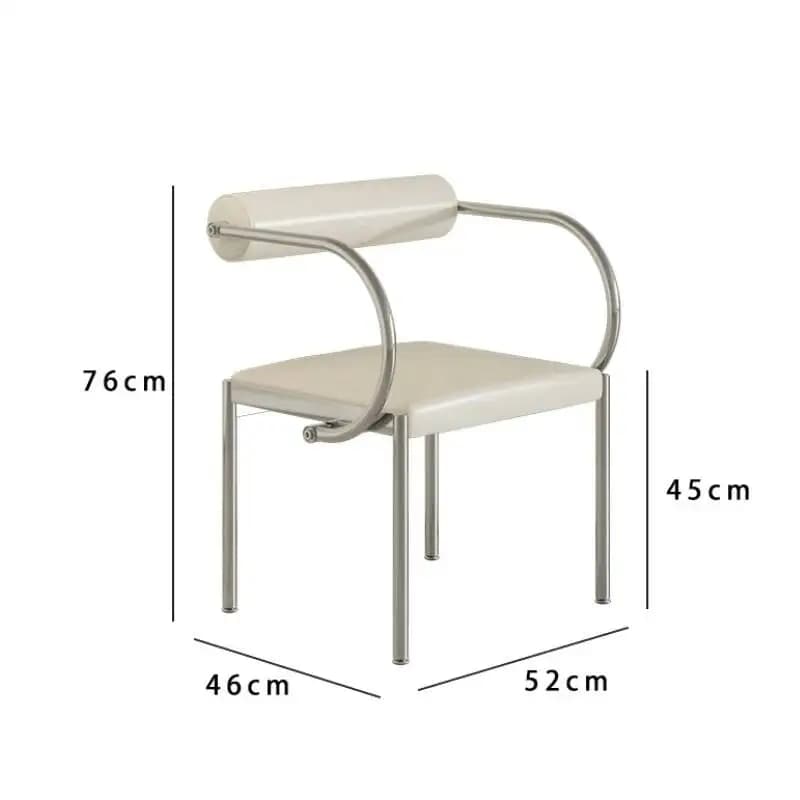 Chaises et table de salle à manger de luxe en bois massif, design nordique moderne et minimaliste, p