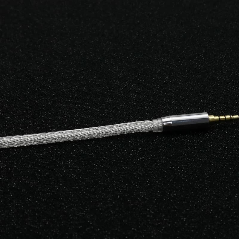 XINHS-Câble d'équilibre pour casque en argent pur haute pureté, câble de mise à niveau, HS58, 12 cœu