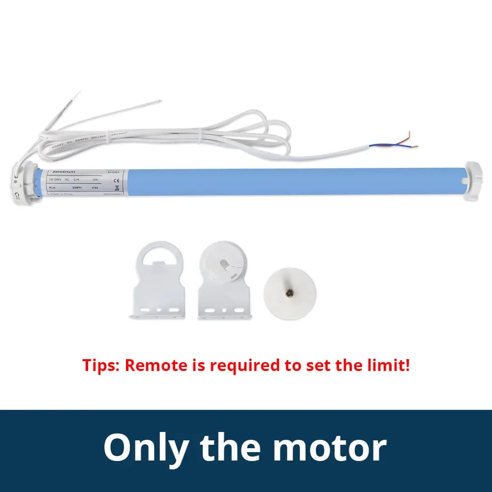Zemismart Matter sur moteur de rideau WiFi pour 37 38mm Tube Homekit Google Home App contrôle roulea