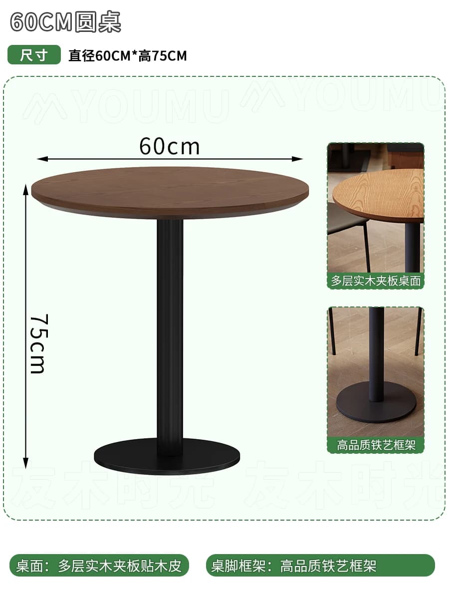 Table à manger moderne pour la maison, rectangulaire, industrielle, en bois, Vintage, luxe, relaxant