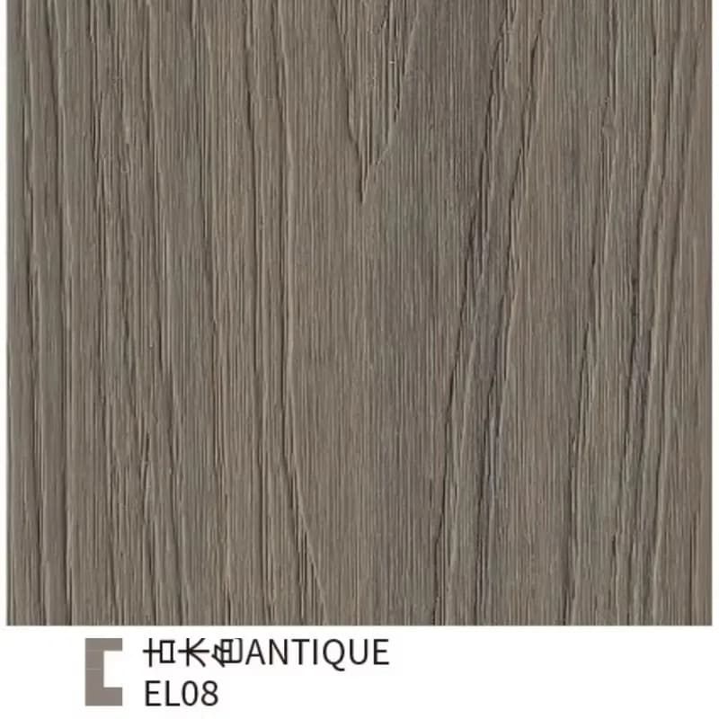 Panneau de clôture WPC en composite bois-plastique, avec cadre en aluminium pour extérieur, jardin, 