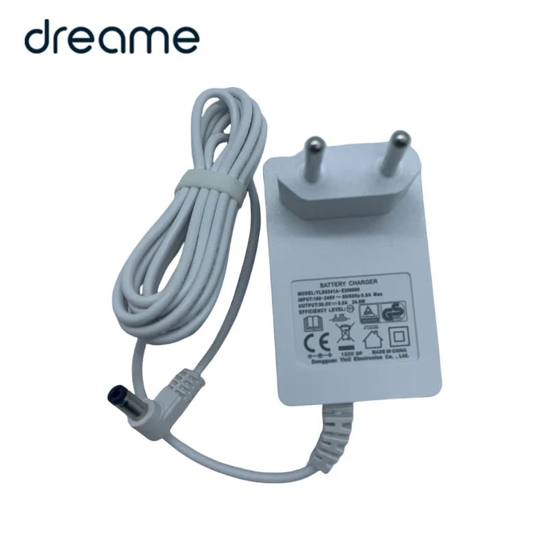 Adaptateur d'alimentation d'origine pour aspirateur à main sans fil Dreame V9/ V10/ V11/ V12/ XR, Co