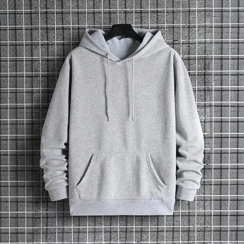 2025 automne/hiver nouveauté hommes à capuche de haute qualité couleur unie sweat à capuche mâle mai