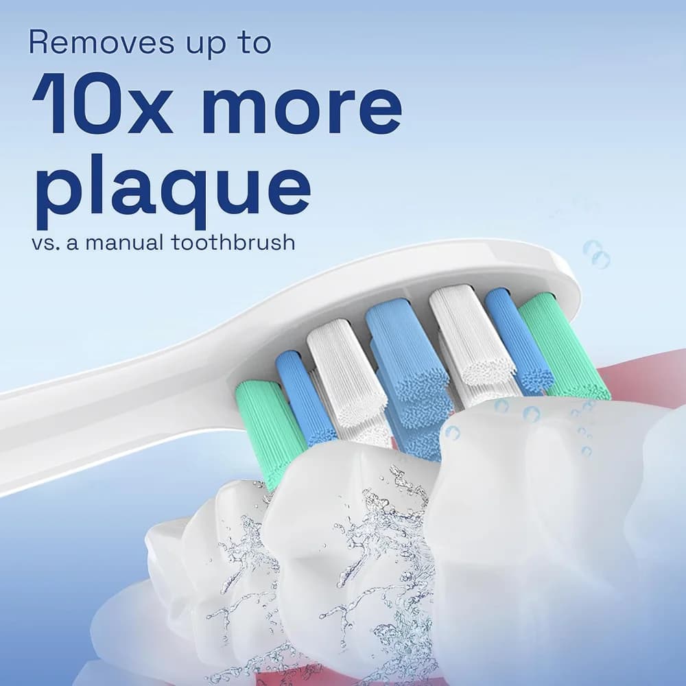 Têtes de brosse à dents électrique de rechange, compatible avec Philips macicare Soft, 4100, 6500, 6