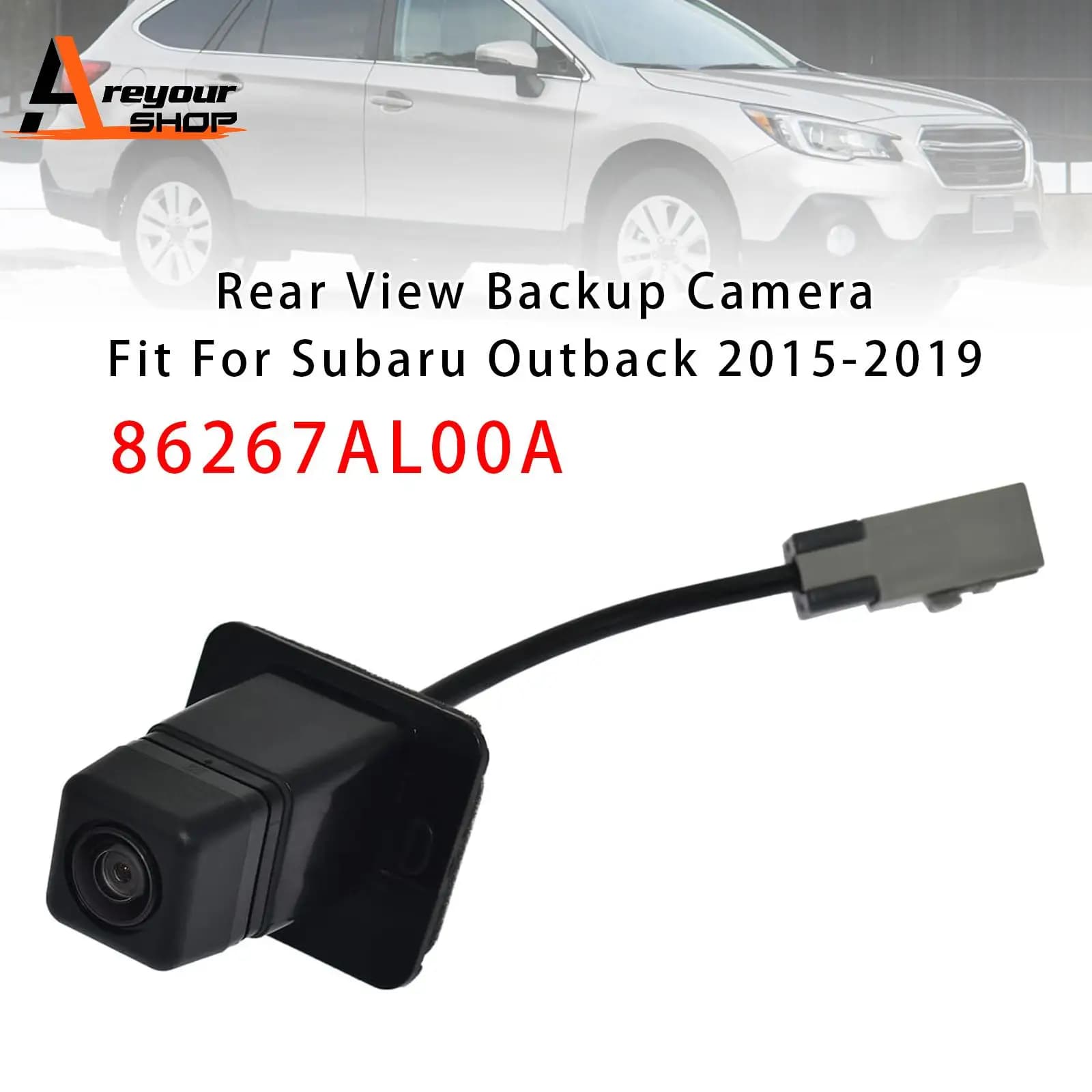 Caméra de recul arrière, aide au stationnement, pour Subaru Outback 2015 2016 2017 2018 2019 86267AL