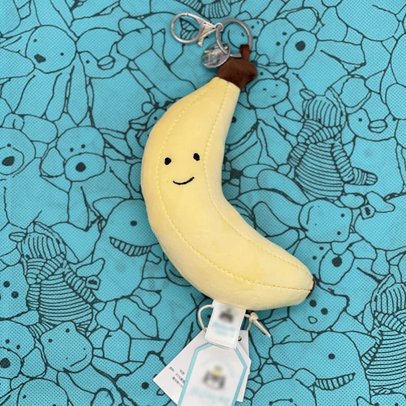 JELLYCAT Porte-clés en peluche ballon de golf, Porte-clés Capybara, Jouet en peluche ballon de volle