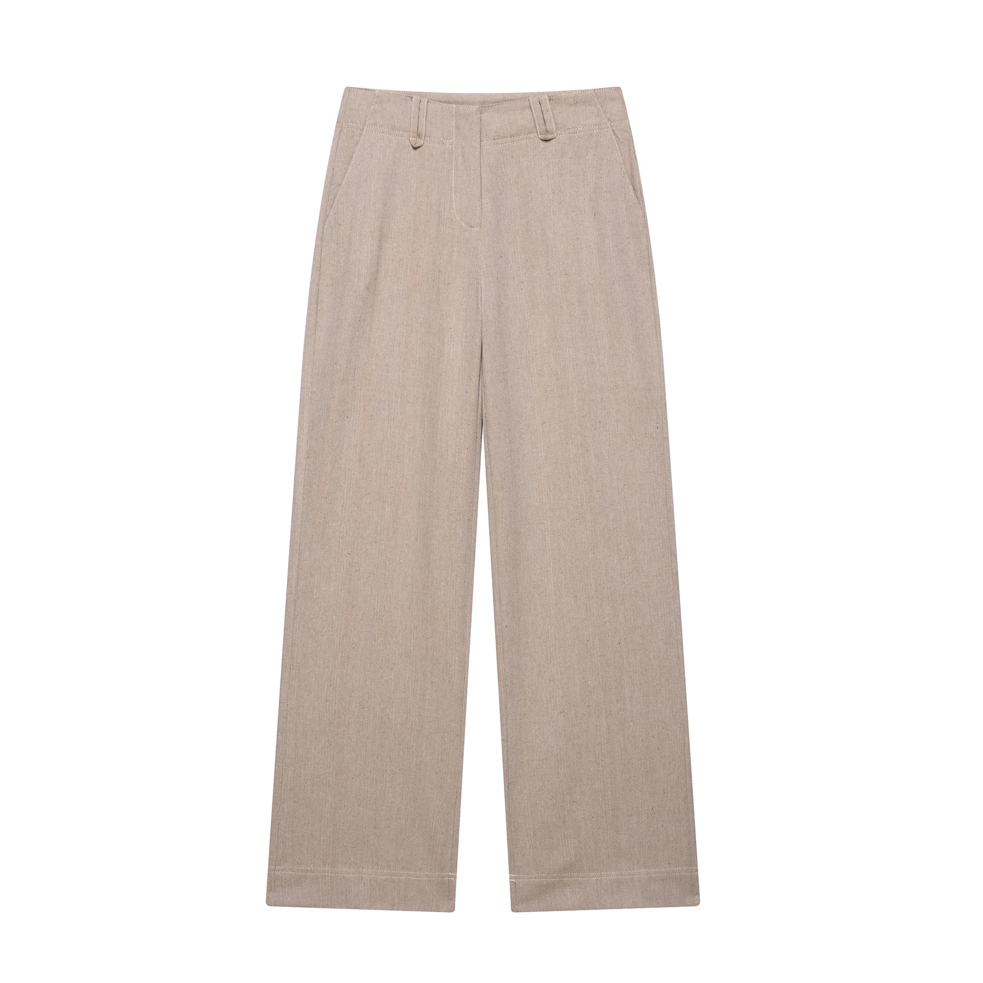 Ensemble pantalon décontracté pour femmes, fermeture éclair à revers, haut court, pantalon droit, co