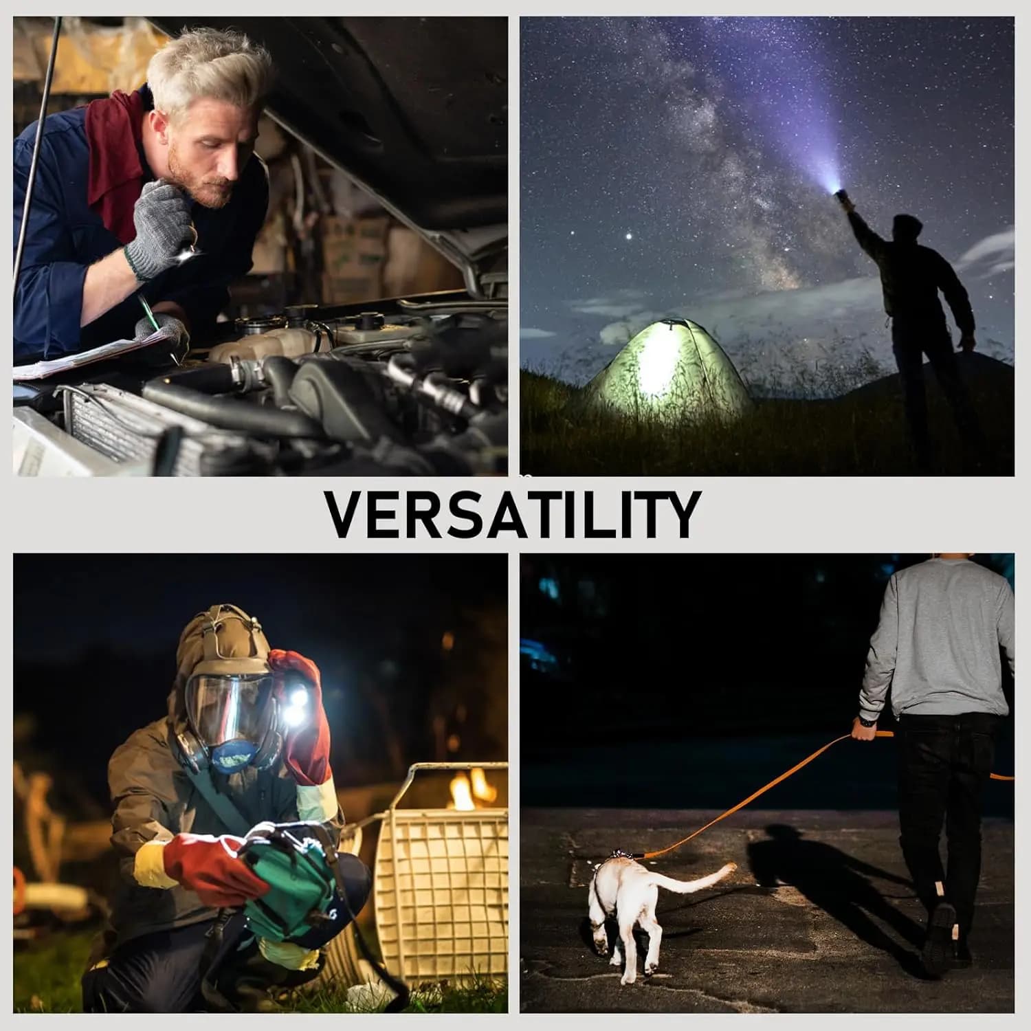 SOFIRN SC28 XHP50B HD LED 2800Lm lampe de poche rechargeable de type C, torche puissante et portable