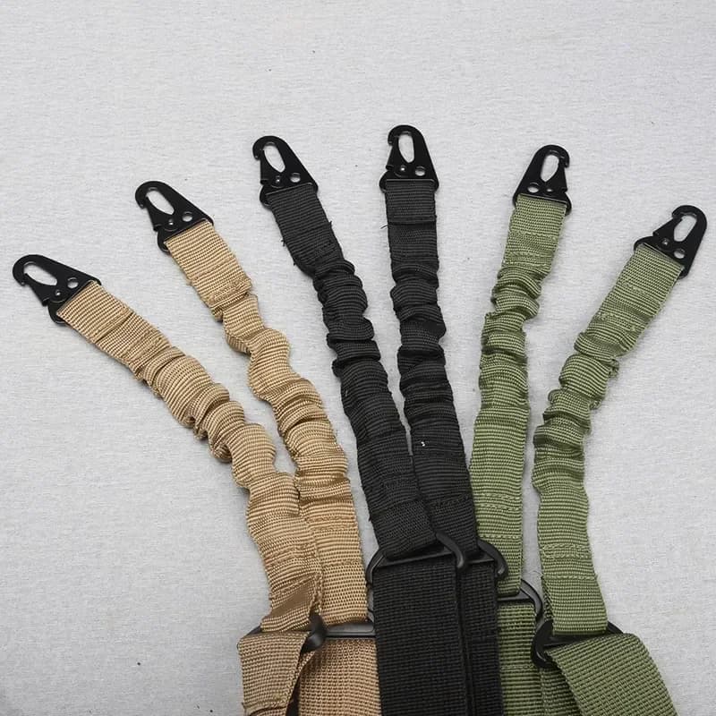 Sangle d'épaule tactique à deux Points, ceinture de fusil en Nylon Durable de l'armée, écharpe robus