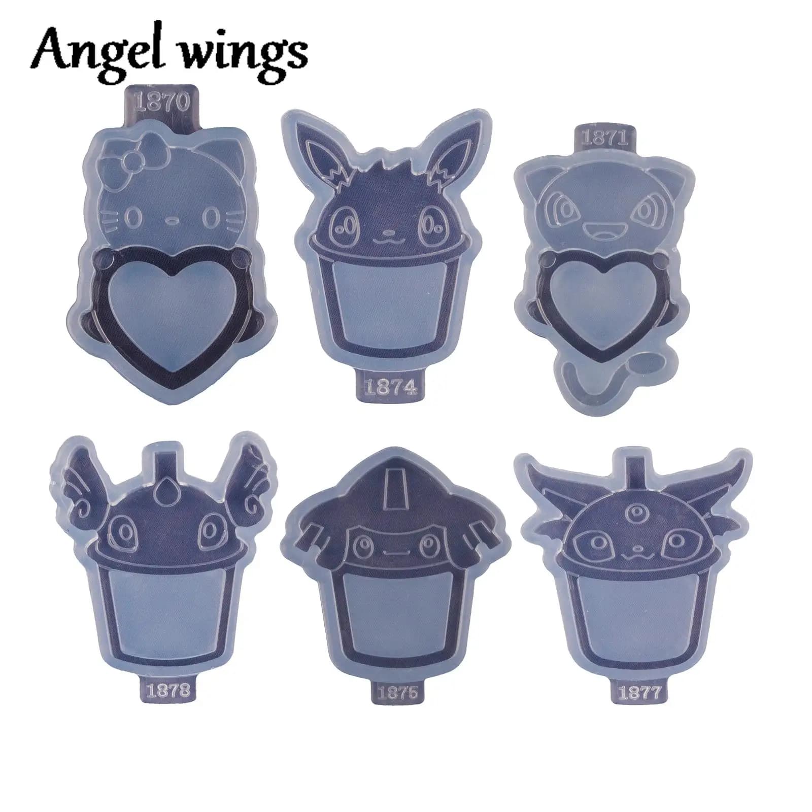Moule en silicone Anime Shiny Animal, résine, chocolat har ant, Sugarcraft, moules artisanaux en suc