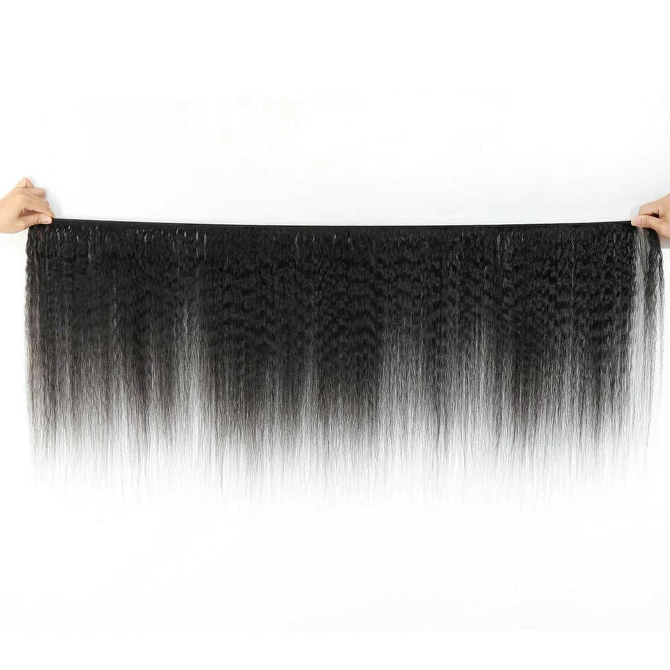 Bundles de cheveux brésiliens crépus pour femmes noires, extensions de cheveux humains Remy, vague d