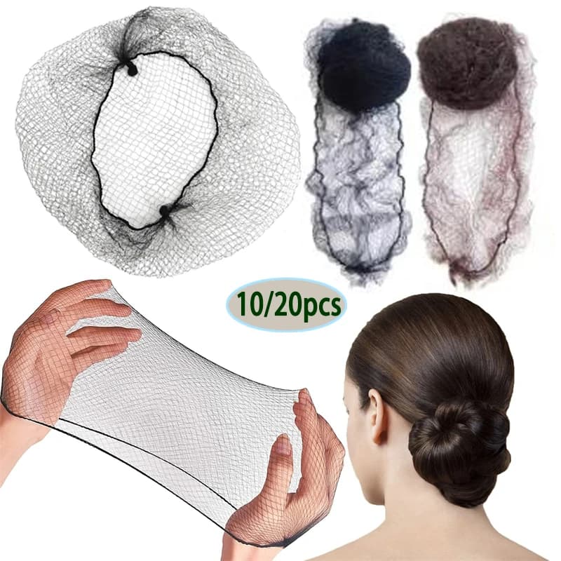 Filet à cheveux 20/10 pièces filets à cheveux élasticité maille élastique Invisible pour le Service 