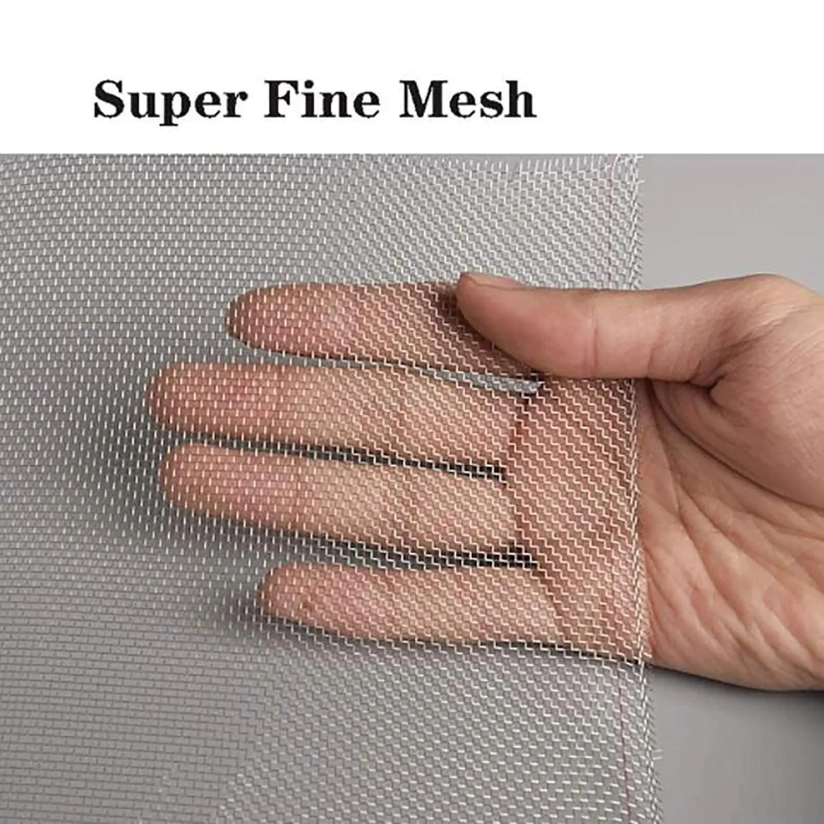 Filet de Protection de délégations en Acier Inoxydable 304, Maille Douce et Fine, Treillis D.lique, 