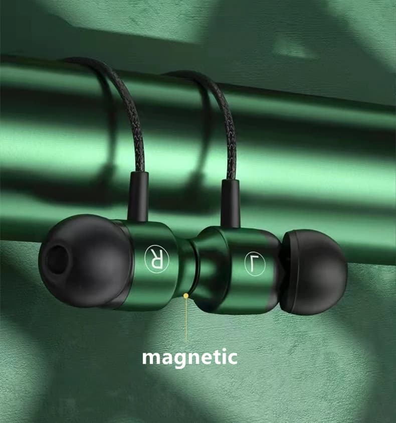 Gamer filaire casque de jeu filaire écouteur métal HiFi basse stéréo 3.5mm écouteur écouteurs pour t