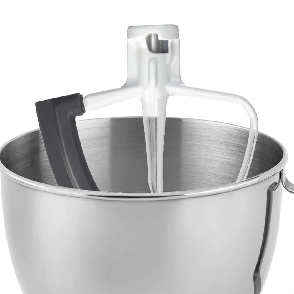 Palette de mélangeur pour batteur à bord flexible KitchenAid KFE5T 4.5-5QT pour mélangeurs sur socle