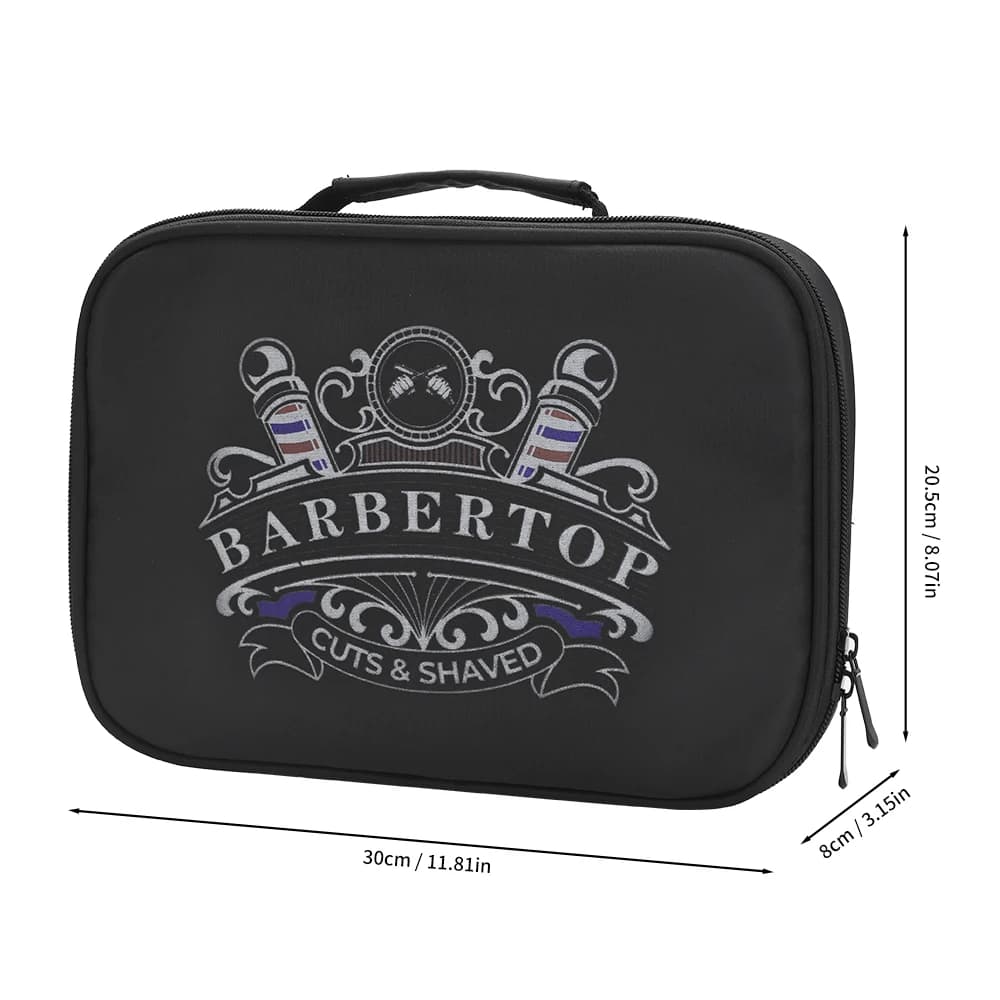 Étui pour ciseaux de barbier résistant aux chocs et imperméable, grande capacité, organiseur de rang