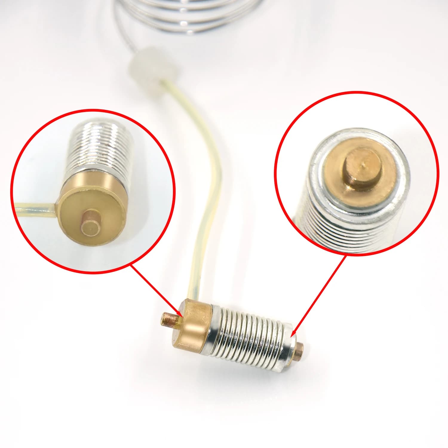 Thermostat à gaz personnalisable (monobloc) 4 mm 50-190 ° Vanne de gaz pour chauffe-eau et cuisinièr