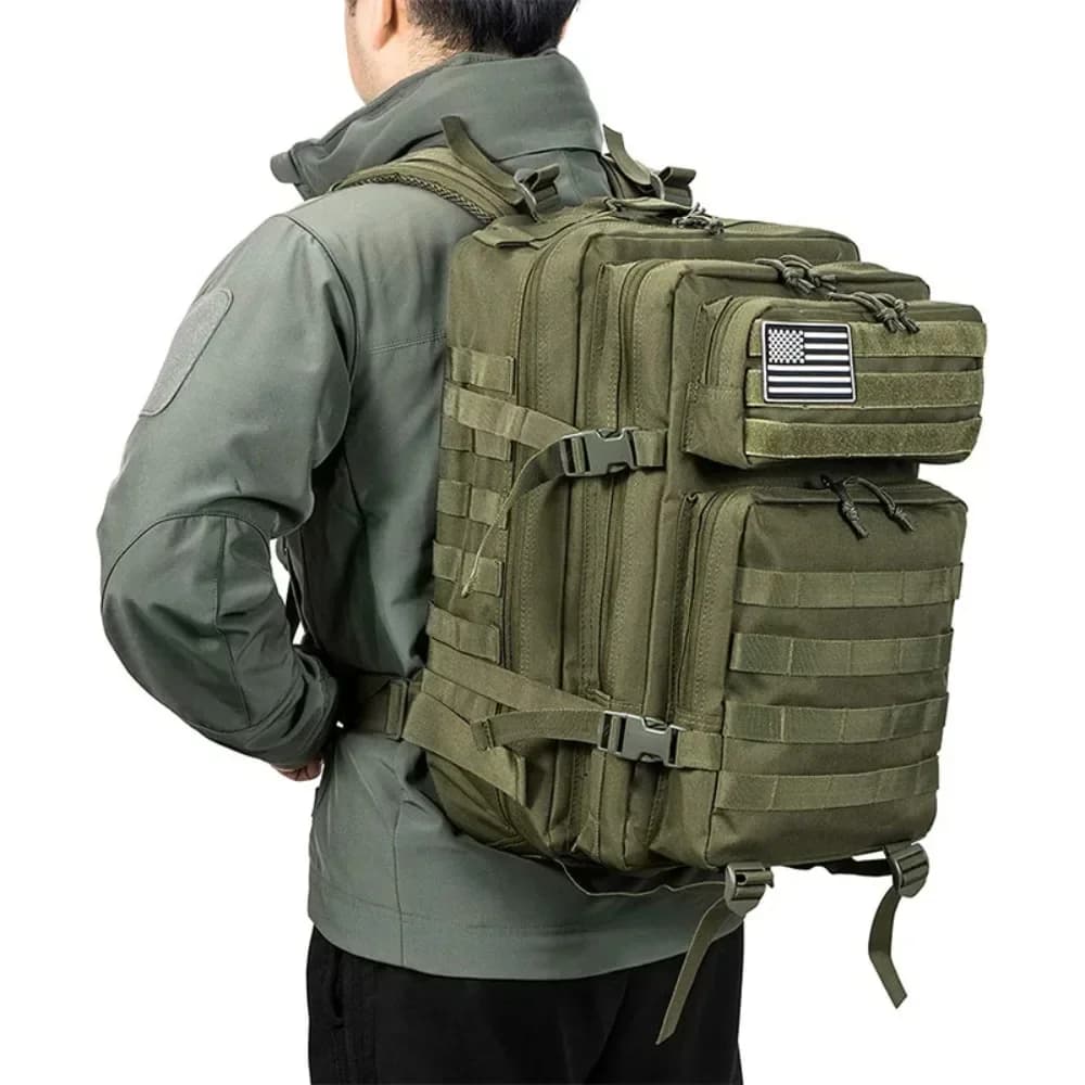 60L armée militaire tactique sac à dos hommes voyage grande capacité sacs à dos hommes étanche Sport