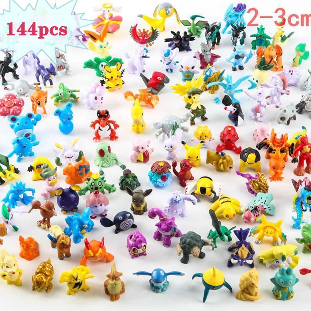 Figurines Pokemon de Style 144, jouets, modèle d'action Pikachu, décoration ornementale, jouets de c