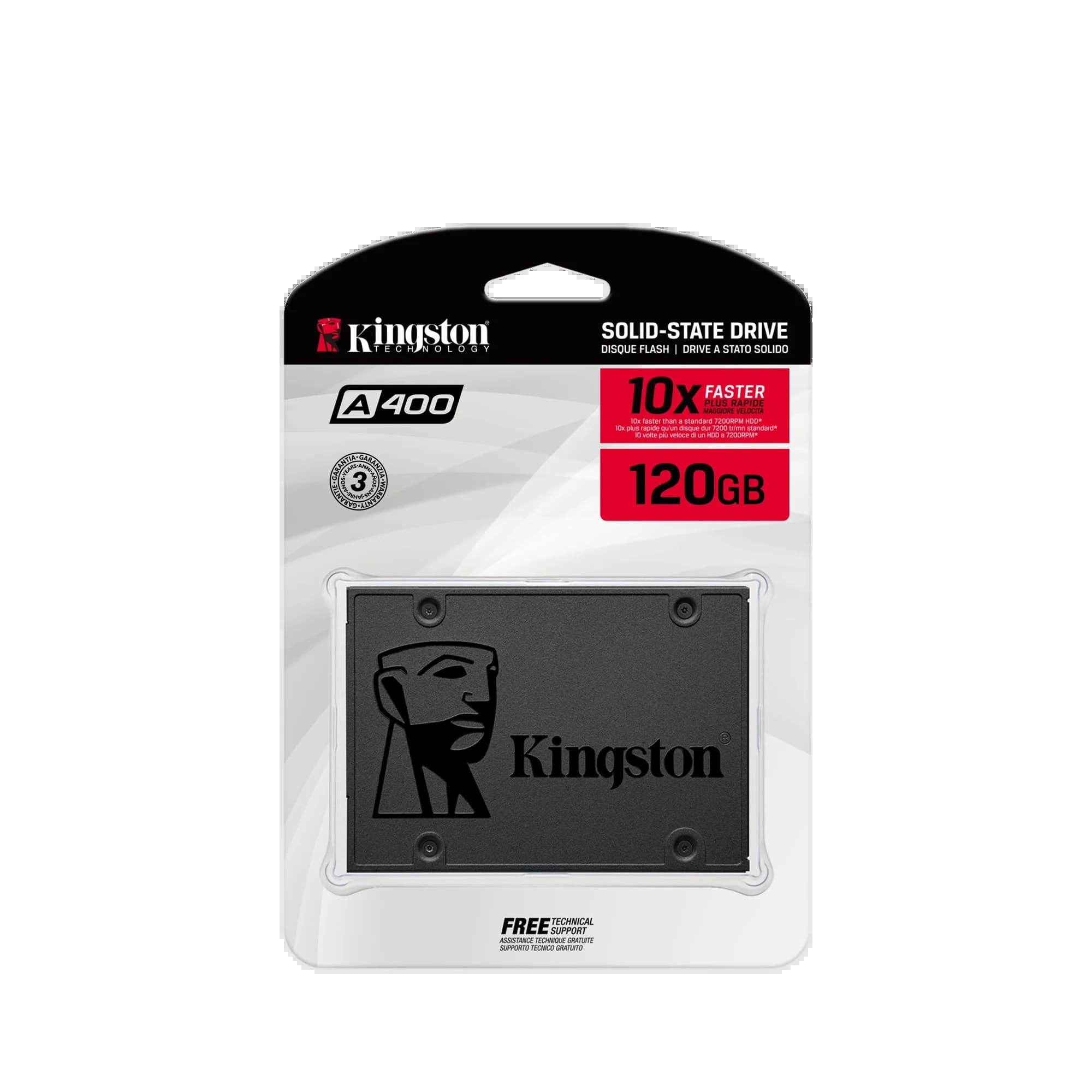 Kingston-Disque dur interne SSD, SATA III, 960 pouces, pour ordinateur portable et de bureau, A400, 