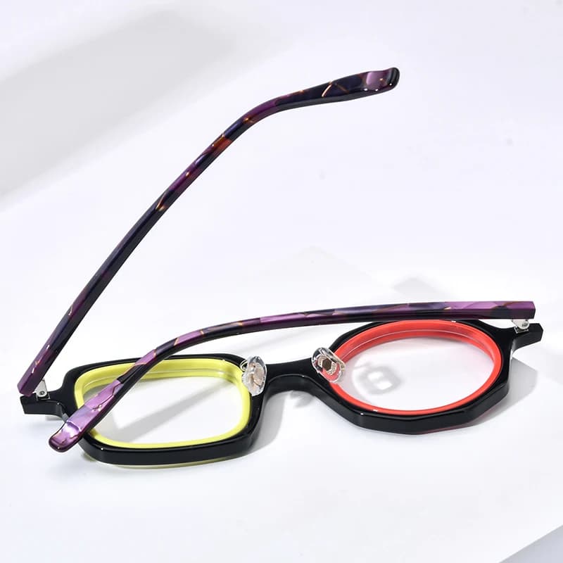 HEPIDEM-Lunettes rondes en acétate pour hommes et femmes, lunettes faites à la main japonaises, lune