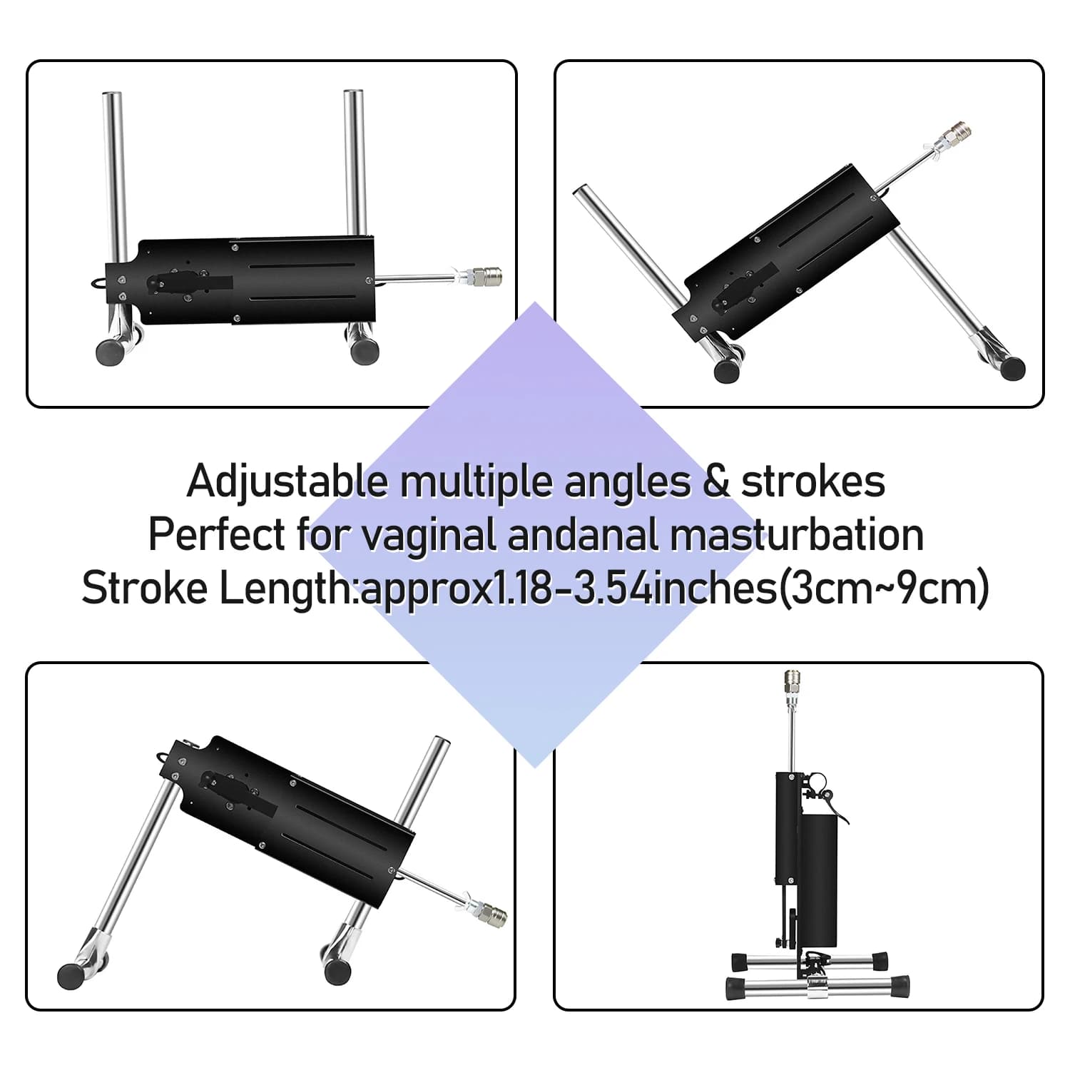 Machine de sexe automatique pour hommes et femmes, télécommande, vibromasseur de gode, vibrateur de 