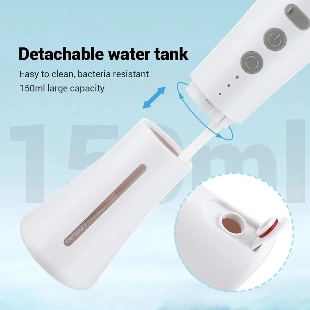 YOUPIN puissant Jet d'eau dentaire irrigateur Oral électrique 3 Modes bain de bouche Machine à laver