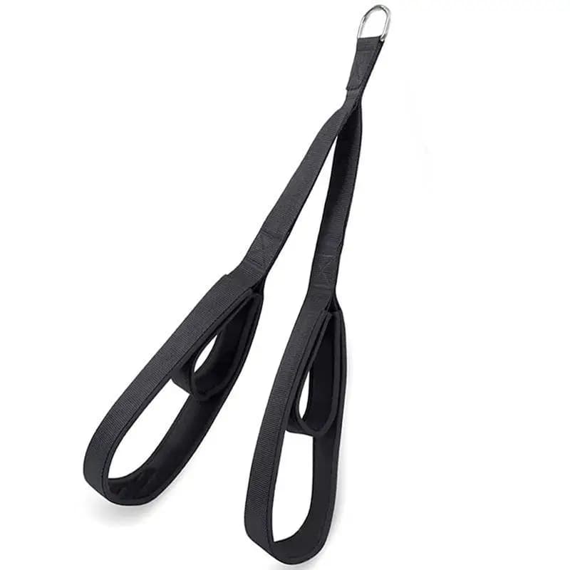 Sangle de force pour triceps fitness ﻿ Câble d'entraînement à tirer vers le bas, corde de fixation, 