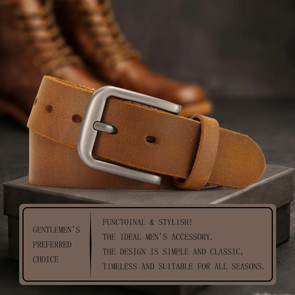 Ceinture en cuir véritable de haute qualité pour hommes, ceintures de créateur de luxe, ceinture en 