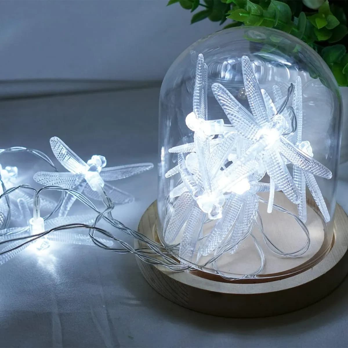 Fil d'éclairage féerique décoratif à 10 LED, 1.5M, alimenté par batterie, pour la maison, jardin, ch