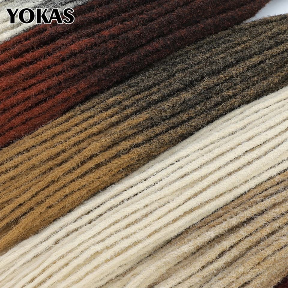 Extensions de Dreadlock synthétiques au Crochet faites à la main, 24 36 pouces, tresses au Crochet p