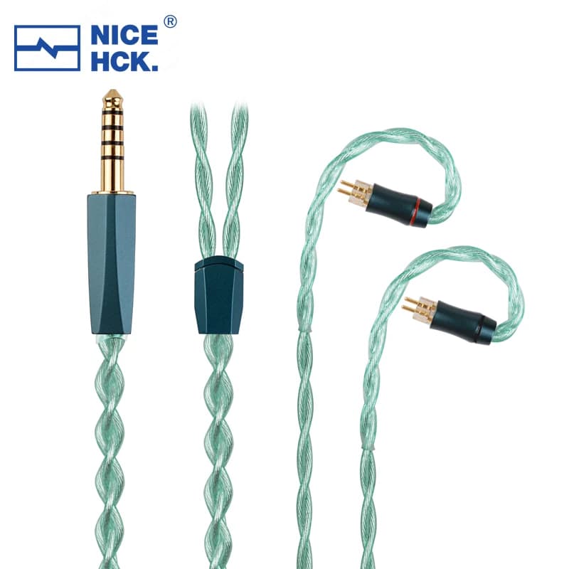 NICEHCK-Câble d'écouteurs phare FourMix, fil de mise à niveau en alliage quaternaire, broche MMCX 0.