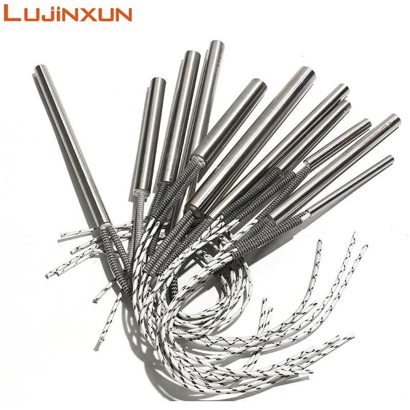 LUJINXUN 6-10mm 50 ~ 60mm 316SUS cartouche chauffante tubulaire 220V moule électrique 160W/170W/180W