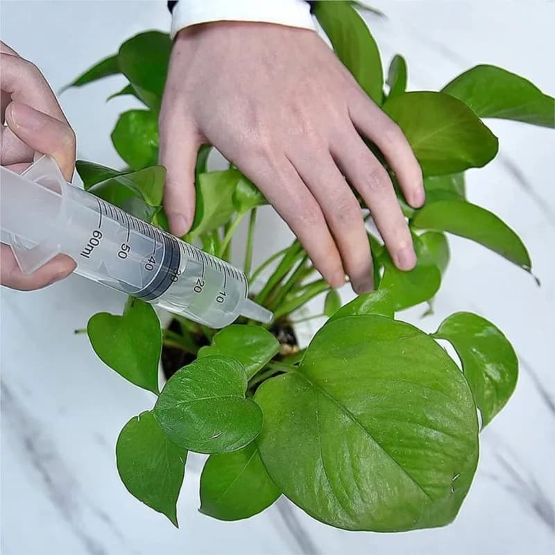 Seringue à nutriments en plastique sans aiguille, outil de mesure pour pompe, encre de tirage, appli