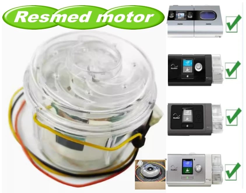 Pompe de moteur de ventilateur pour CPAP Compatible avec Airsense 10 et S9/S10 sérieux