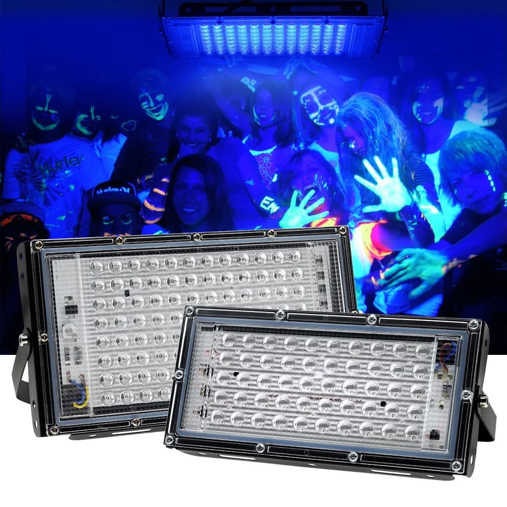 Led 100W 300W lumière violette 365nm lampe à polymérisation UV 395nm lampe de détection fluorescente