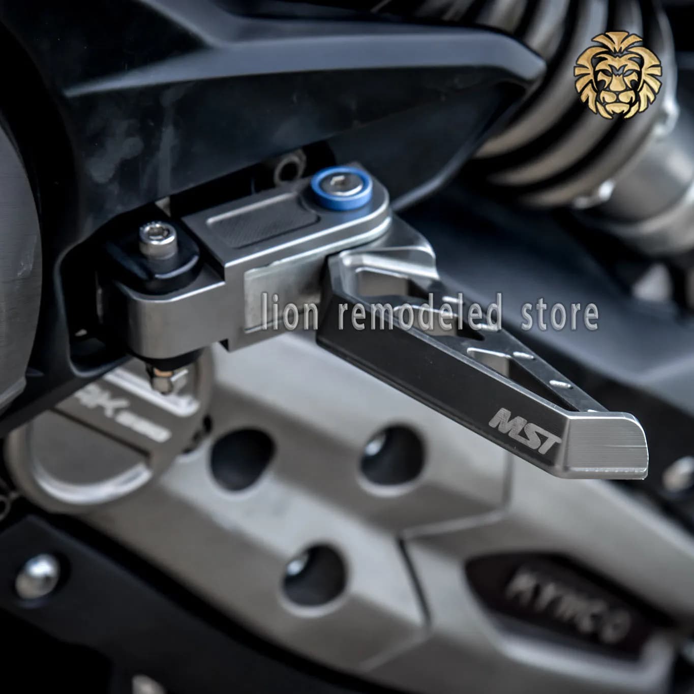 Pédale d'éjection de passager, accessoires extérieurs, KYMCO AK 550 AK550 2017 2018 2019 2020 2021 2