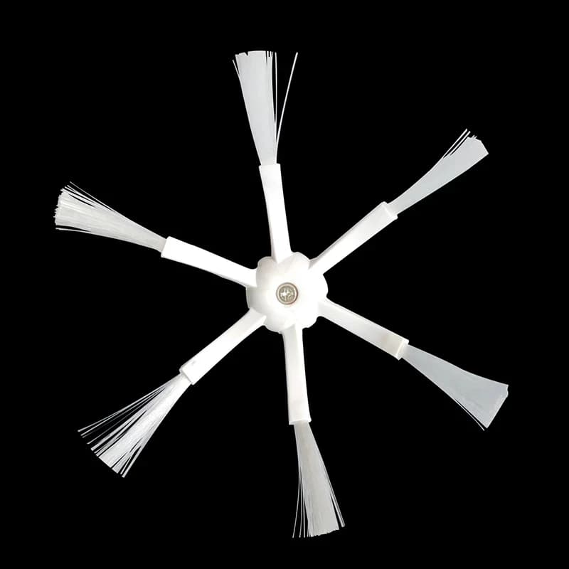 Brosse latérale à 6 bras pour aspirateur Robot XiaoMi Roborock S50 S55 S6 S6 Pure S5 Max S6 MaxV S7 
