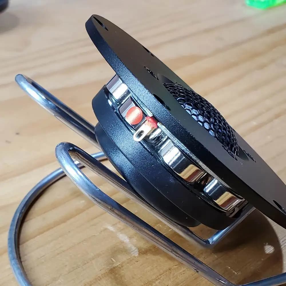MeloDavid Audio CM25Nd Tweeter néodyme à dôme en alliage céramique