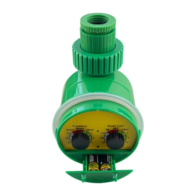 Minuterie d'eau à double cadran, capteur de pluie, minuterie d'irrigation de jardin domestique, cont