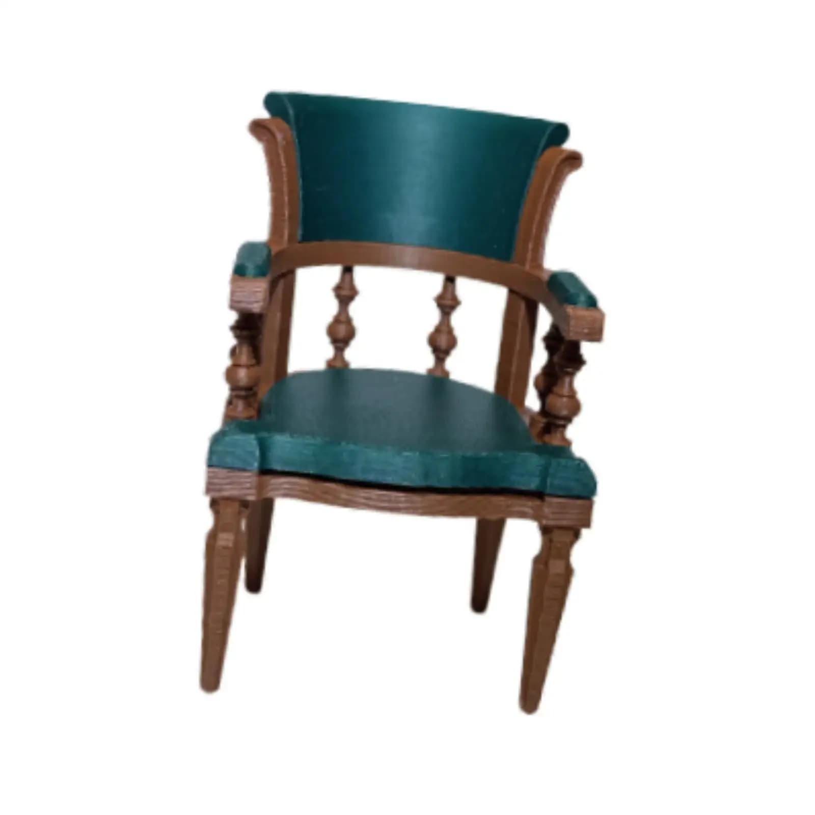 Ensemble de 12 fauteuils miniatures américains, modèle de meubles pour maison de poupée, chaise déco