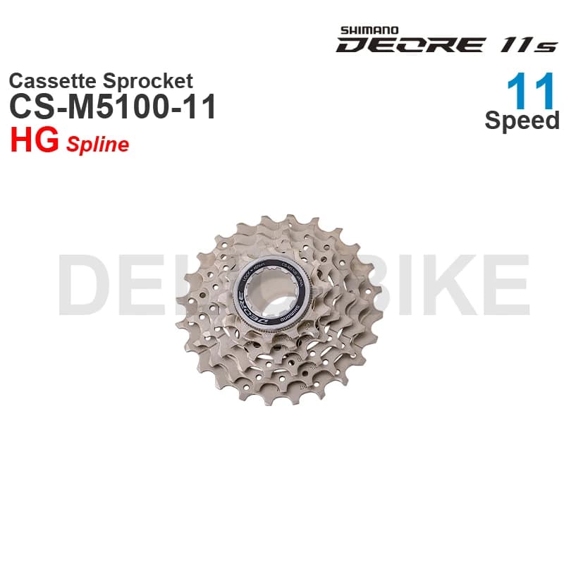 SHIMANO DEORE M5100 11v pignon de Cassette CS-M5100-11 11 vitesses-HYPERGLIDE pour pièces d'origine 